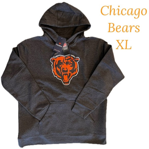 Fanatics Other - Fanatics XL Heather Gray Chicago Bears Sweatshirt NFL